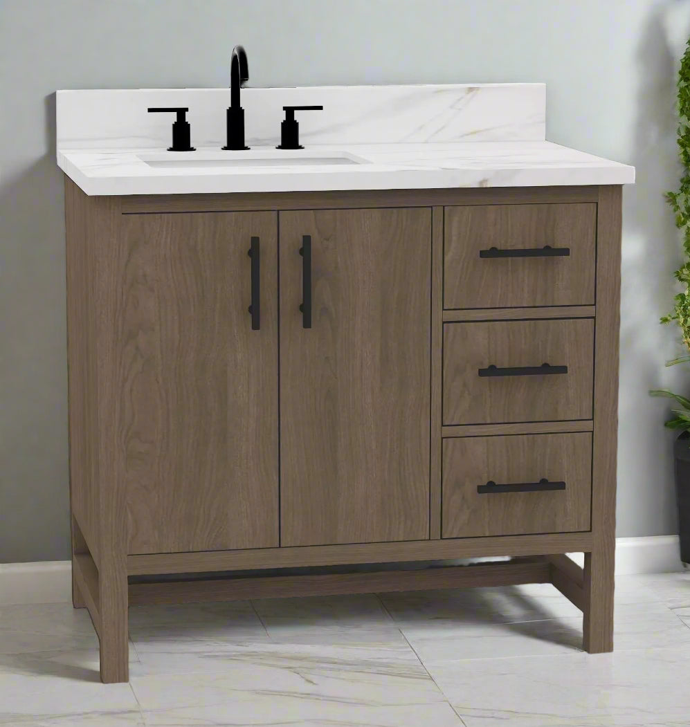 Solon 36-in Vanity Combo