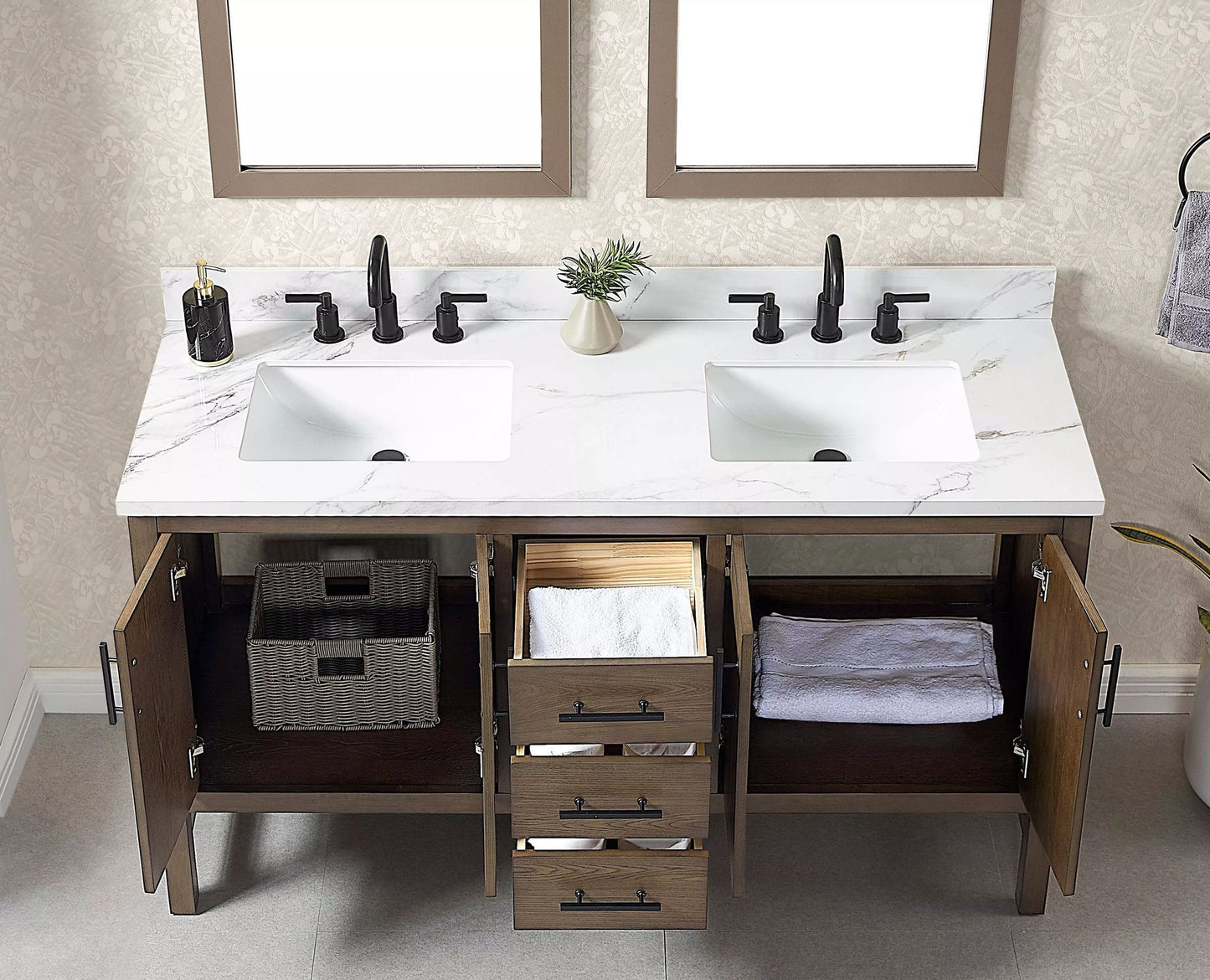 Solon 60-in Vanity Combo